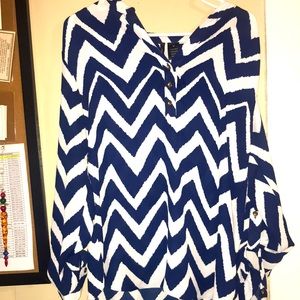 Women’s chevron blouse